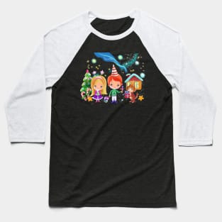 cozy fairytale christmas Baseball T-Shirt